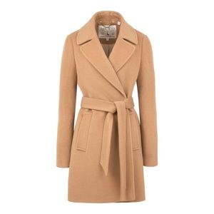 Jack Wills Oxlea Coat Classic Camel Wool/Cashmere